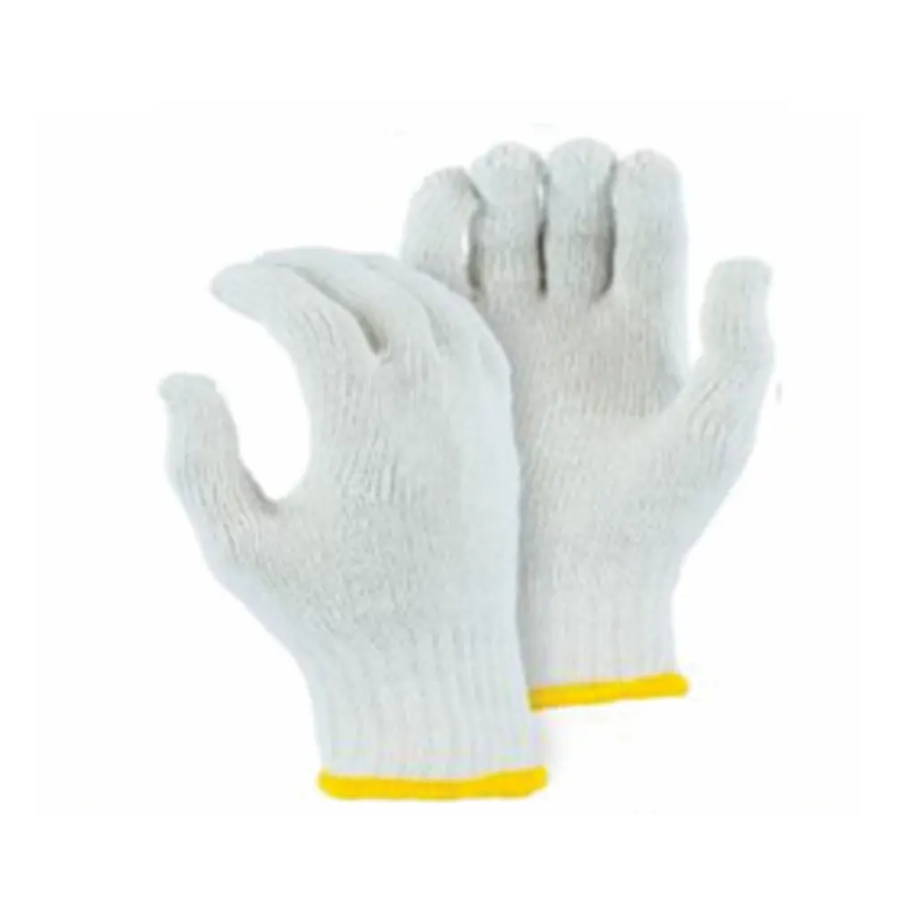 Cotton Knitted Safety Gloves - Image 6