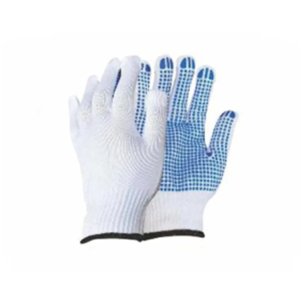 Cotton Knitted Safety Gloves - Image 5