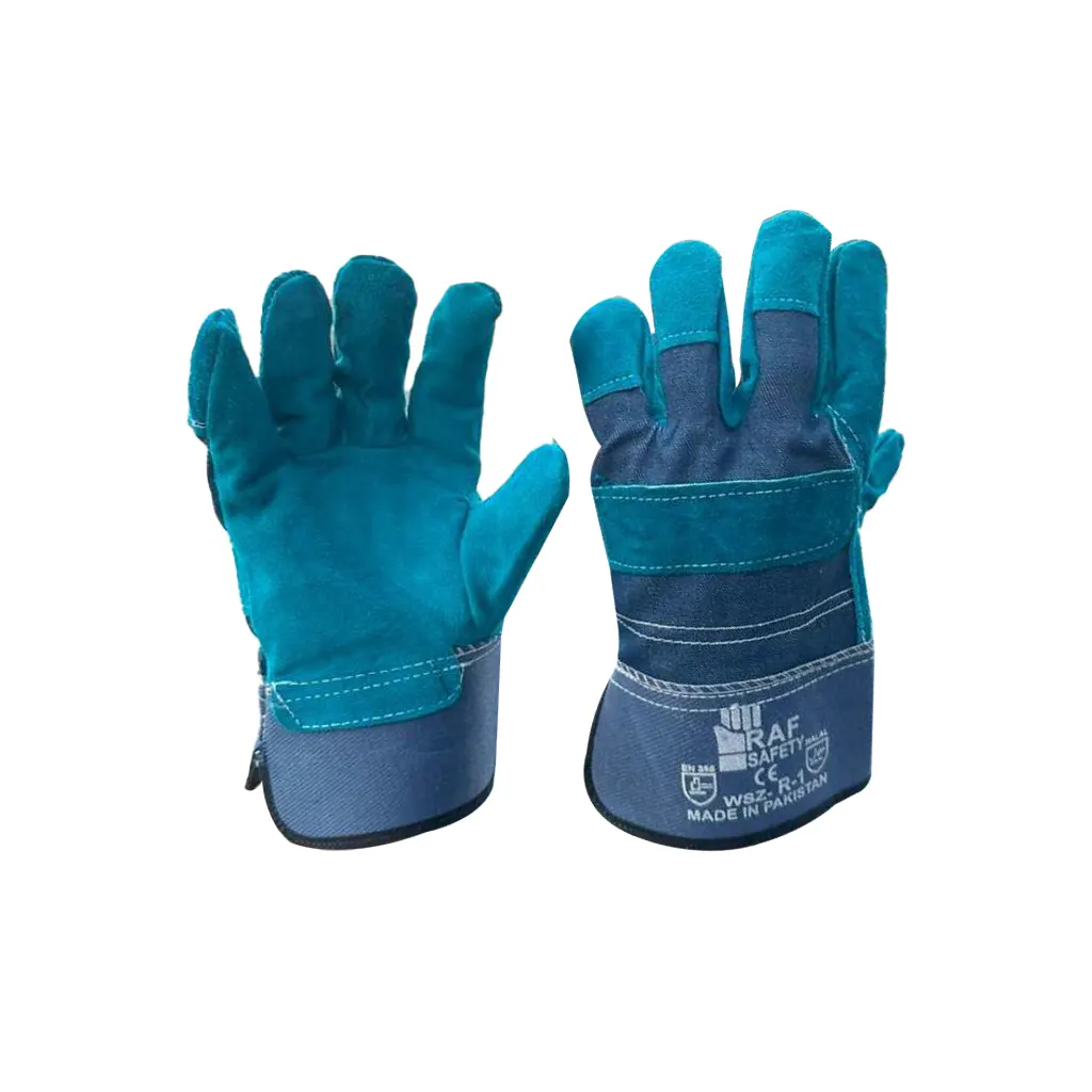 Leather Working Gloves — RAF Safety Brand (Made in Pakistan) - Image 5