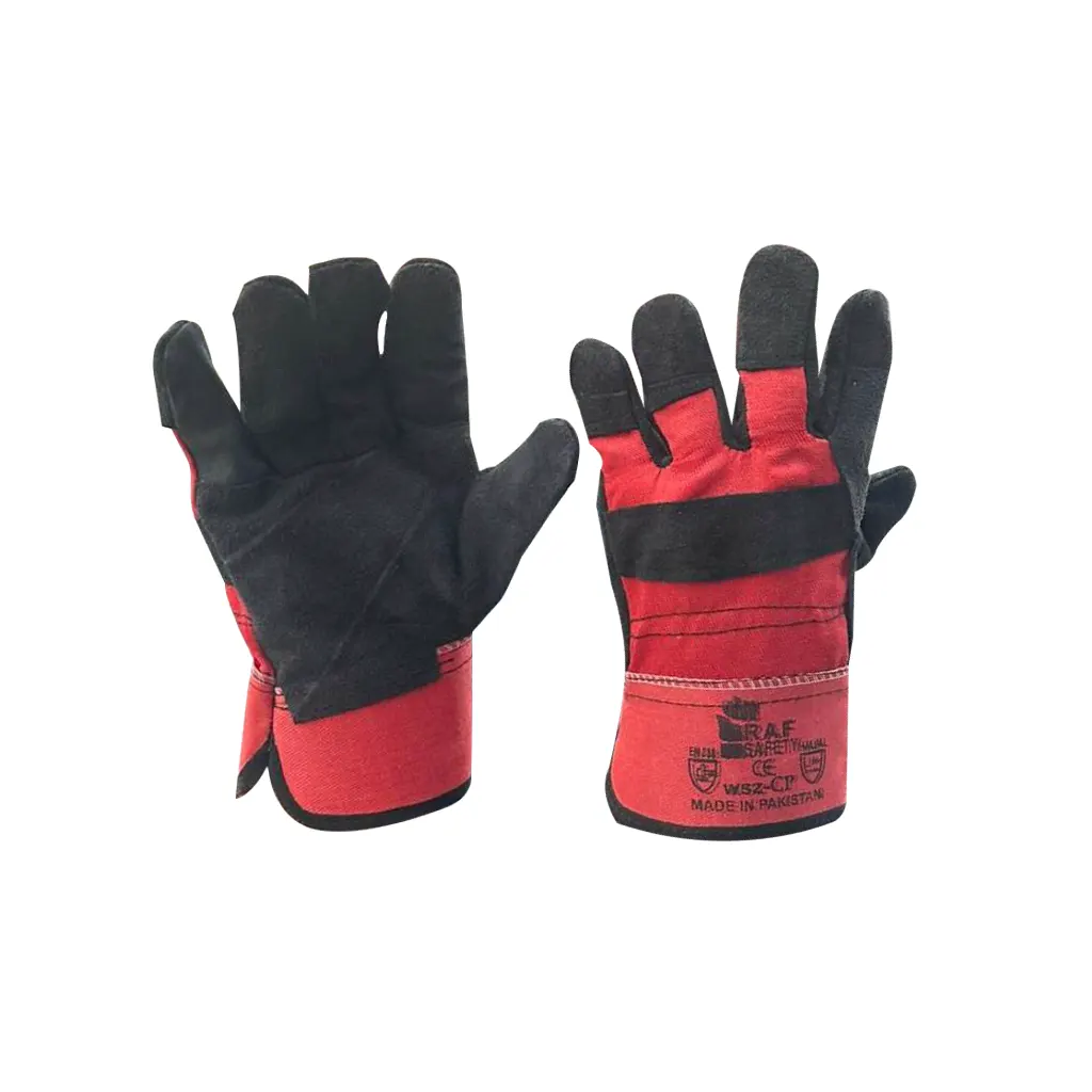 Leather Working Gloves — RAF Safety Brand (Made in Pakistan) - Image 3