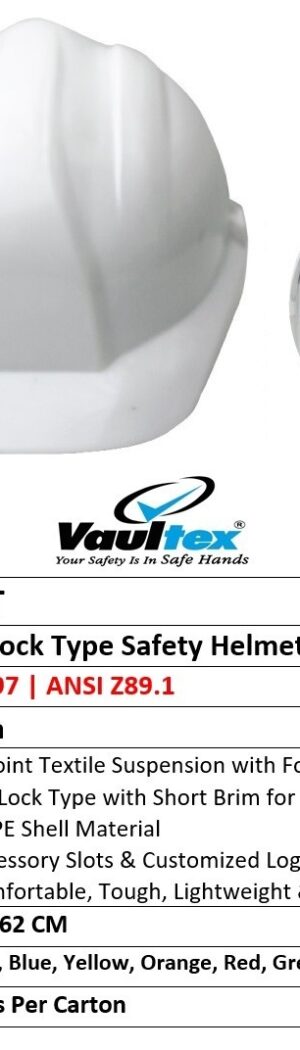 VHT — Pin Lock Type Safety Helmet - Safety Equipment Saudi Arabia | RAF Safety