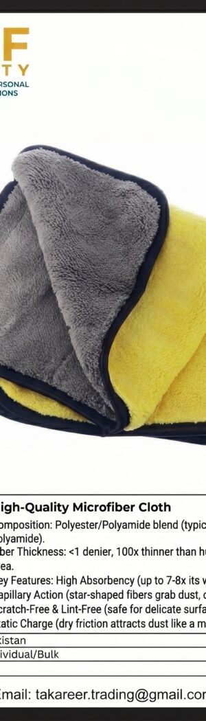 High-Quality Microfiber Cloth - Safety Equipment Saudi Arabia | RAF Safety